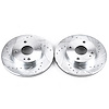 Power Stop Drilled And Slotted Brake Rotor - image 1