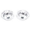 Power Stop Drilled And Slotted Brake Rotor - image 1