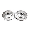 Power Stop Drilled And Slotted Brake Rotor - image 1