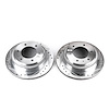 Power Stop drilled and slotted rotors give you the advantages of both drilled holes for cooling and - image 1
