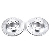 Power Stop Drilled And Slotted Brake Rotor - image 1