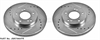Power Stop drilled and slotted rotors give you the advantages of both drilled holes for cooling and - image 1