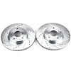 Cross-Drilled and Slotted Brake Rotors Front - image 1