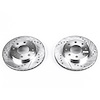 Power Stop Drilled And Slotted Brake Rotor - image 1