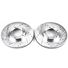 Power Stop Drilled And Slotted Brake Rotor - image 1