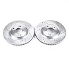 Power Stop Drilled And Slotted Brake Rotor - image 1