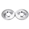 Power Stop Drilled And Slotted Brake Rotor - image 1