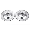 Cross-Drilled and Slotted Brake Rotors Front - image 1