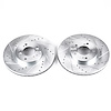 Power Stop Drilled And Slotted Brake Rotor - image 1