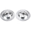 Power Stop Drilled And Slotted Brake Rotor - image 1