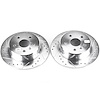 Power Stop Drilled And Slotted Brake Rotor - image 1