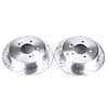 Power Stop Drilled And Slotted Brake Rotor - image 1