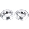 Power Stop Drilled And Slotted Brake Rotor - image 1