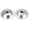 Power Stop Drilled And Slotted Brake Rotor - image 1