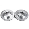 Cross-Drilled and Slotted Brake Rotors Front - image 1