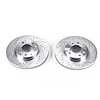 Cross-Drilled and Slotted Brake Rotors Front - image 1