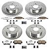 Z26 Brake Pads & Rotor Kit for Street