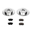 Z23 Rear Brake Pads & Rotor Kit - image 1