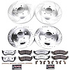 Truck and Towing Z36 Brake Pad & Rotor Kit Cross-Drilled/Slotted Rotors - image 1