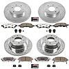 Z26 Brake Pads & Rotor Kit for Street - image 1