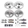 Z26 Brake Pads & Rotor Kit for Street - image 1