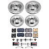 K15491DK Z23 Daily Driver Carbon-Ceramic Pads, Drilled + Slotted Rotors, Drum + Shoe Kit - image 1