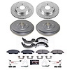 K15495DK Z23 Daily Driver Carbon-Ceramic Pads, Drilled + Slotted Rotors, Drum + Shoe Kit - image 1