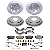 K15500DK Z23 Daily Driver Carbon-Ceramic Pads, Drilled + Slotted Rotors, Drum + Shoe Kit