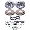 K15502DK Z23 Daily Driver Carbon-Ceramic Pads, Drilled + Slotted Rotors, Drum + Shoe Kit - image 1