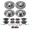 K15503DK Z23 Daily Driver Carbon-Ceramic Pads, Drilled + Slotted Rotors, Drum + Shoe Kit