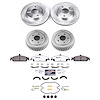 K15505DK-26 Z26 Street Ceramic Brake Pads, Drilled + Slotted Rotors, Drum + Shoe Kit - image 1