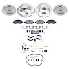 K15520DK Z23 Daily Driver Carbon-Ceramic Pads, Drilled + Slotted Rotors, Drum + Shoe Kit - image 1