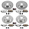 Z26 Brake Pads & Rotor Kit for Street - image 1