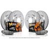 Truck and Towing Z36 Brake Pad & Rotor Kit Cross-Drilled/Slotted Rotors - image 1