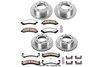 Truck and Towing Z36 Brake Pad & Rotor Kit Cross-Drilled/Slotted Rotors - image 2