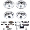 Truck and Towing Z36 Brake Pad & Rotor Kit Cross-Drilled/Slotted Rotors - image 1