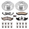 Z36 Front Brake Pads & Rotor Kit for Truck and Tow