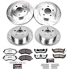 Truck and Towing Z36 Brake Pad & Rotor Kit Cross-Drilled/Slotted Rotors - image 1