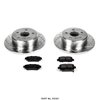 Performance Brake Upgrade Kit Cross-Drilled & Slotted Rotors - image 2