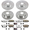 Z26 Brake Pads & Rotor Kit for Street - image 1
