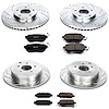 High Performance Brake Pads & Rotor Kit - image 1