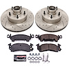 Performance Brake Upgrade Kit Cross-Drilled & Slotted Rotors - image 1