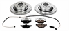 Performance Brake Upgrade Kit Cross-Drilled & Slotted Rotors - image 1