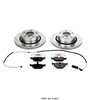 Performance Brake Upgrade Kit Cross-Drilled & Slotted Rotors - image 2