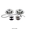 Performance Brake Upgrade Kit Cross-Drilled & Slotted Rotors - image 2