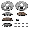Z36 Rear Brake Pads & Rotor Kit for Truck and Tow - image 1