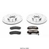 Performance Brake Upgrade Kit Cross-Drilled & Slotted Rotors - image 2