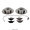 Performance Brake Upgrade Kit Cross-Drilled & Slotted Rotors - image 2