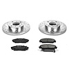 Z23 Evolution Brake Kit for 1990-1991 Honda Civic, CRX - image 1