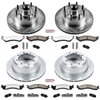 Truck and Towing Z36 Brake Pad & Rotor Kit Cross-Drilled and Slotted Rotors Z36 Carbon Ceramic Brake - image 2